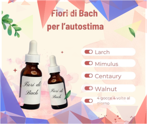Fiori di Bach per l'autostima